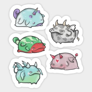 Cute Dragons Sticker